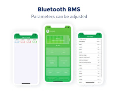 Waterproof 12.8V 100Ah LiFePO4 Battery Pack Build-in Bluetooth BMS For Solar RV EV Camper Yacht Inverter With Charger